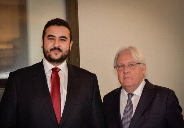 دیدار نماینده سازمان ملل با خالد بن سلمان، واکنش اتحادیه عرب به تحولات عدن