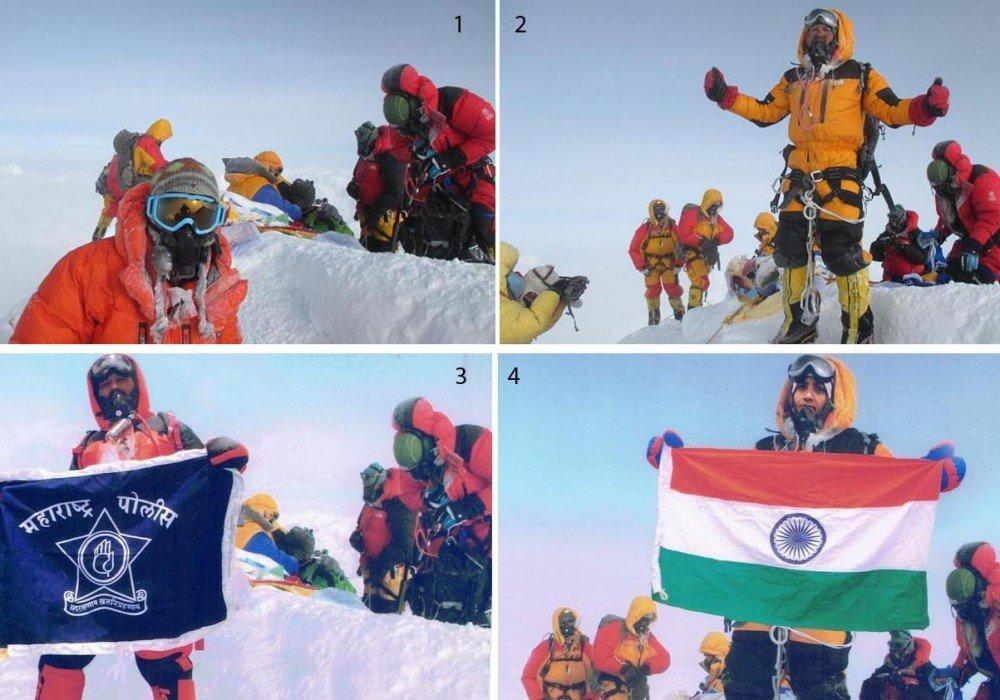 زوجی که با فتوشاپ به قله اورست صعود کردند