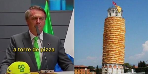 تور ایتالیا ارزان: گاف نو بولسونارو: از برج پیتزا در ایتالیا تماشا کردم!