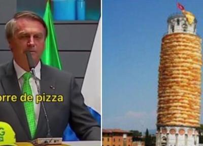 تور ایتالیا ارزان: گاف نو بولسونارو: از برج پیتزا در ایتالیا تماشا کردم!